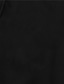 رخيصةأون قمصان رجالية عادية-الرجال قميص بلون موقف طوق عارضة قصيرة الأكمام زر أسفل قمم عارضة أزياء مريحة أسود فاتح أخضر كاكي / قمصان الصيف