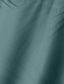 billige mænds fritidsskjorter-Herre Hawaii skjorte Button Up skjorte Sommer skjorte Casual skjorte Bowling skjorte Grøn Mørkegrå Grå Kortærmet Grafisk Blad Aftæpning Gade Ferierejse Knap ned Tøj Mode Fritid