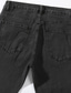 tanie spodnie codzienne-Męskie Jeansy Rurki Spodnie Spodnie jeansowe Kieszeń Solidne kolory Komfort Zdatny do noszenia Na zewnątrz Codzienny Moda Moda miejska Czarny Niebieski Elastyczny
