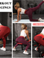 billiga Yoga Leggings &amp; Tights-kvinnors hög midja yogabyxor tiktok leggings scrunch rumpa rynkad rumpa lyft jacquard tights mage kontroll vit svart lila spandex fitness gym träning löpning sport aktiv kläder hög elasticitet