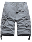 cheap Cargo Shorts-Men&#039;s Cargo Shorts Capri shorts 6 Pocket Plain Comfort Outdoor Calf-Length Outdoor Daily Going out 100% Cotton Fashion Streetwear ArmyGreen Black