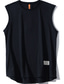 ieftine Tricouri de Sală-Bărbați Bluză Sub Cămașă Simplu / Solid Stil Nautic Zilnic Sport Fără manșon Îmbrăcăminte Stilat Casul Zilnic Contemporan modern