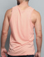 cheap Gym Tank Tops-Men&#039;s Tank Top Vest Top Undershirt Plain Crew Neck Athleisure Vacation Sleeveless Clothing Apparel Fashion Streetwear Classic Style