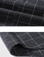 Χαμηλού Κόστους ανδρικά πουκάμισα casual-Ανδρικά Πουκάμισο Πουκάμισο με κουμπιά Έλεγχος πουκάμισο Casual πουκάμισο Μαύρο Κρασί Σκούρο Μπλε Μαρέν Γκρίζο Μακρυμάνικο Καρό / Τετραγωνισμένο Απορρίπτω Καθημερινά Διακοπές Ρούχα