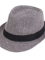 ieftine Pălării Bărbați-Bărbați Pălărie Pălărie de panama Kaki Gri Deschis Bumbac Șic Stradă Stilat Anii 1920 Moda În aer liber Zilnic Ieșire Imprimeu Grafic Cremă Cu Protecție Solară