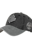 זול כובעים לגברים-בגדי ריקוד גברים כובע בייסבול כובע בייסבול לשטוף שחור אפור שחור ירוק כותנה בלוק צבע אופנתי יום יומי יומי ספורט קולור בלוק גודל מתכוונן