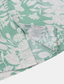 رخيصةأون قمصان استوائية-رجالي قميص قميص هاواي زر حتى القميص قميص صيفي قميص غير رسمي زهري فاتح أسود أبيض أخضر فاتح وردي بلاشيهغ كم قصير الرسم زهرة / نباتات طوي مناسب للبس اليومي عطلة طباعة ملابس