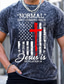 cheap Men&#039;s Casual T-shirts-Men&#039;s T shirt Tee Graphic Tee 100% Cotton Acid Wash Shirt Graphic National Flag Crew Neck Hot Stamping Daily Wear Vacation Short Sleeve Print Clothing Apparel Sport Designer Casual