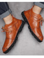 ieftine Oxfords Bărbați-Bărbați Pantofi Cizme Piele Casual Confort Impermeabil Confecționat Manual Mată Plimbare Iarnă / Cizme Medii