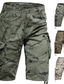 זול מכנסיים קצרים-בגדי ריקוד גברים מכנסיים קצרים צ&#039;ינו מכנסי עבודה מכנס קיץ קצר מכנסי צניחה כיס כיס מרובה עלייה גבוהה אחיד לביש חוץ באורך הברך בָּחוּץ קזו&#039;אל קלסי צ&#039;ינו ירוק צבא חאקי מותניים גבוהים קשיח