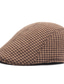 ieftine Pălării Bărbați-Bărbați Bască Flat Kaki Cafea Bumbac Șic Stradă Stilat Anii 1920 Moda În aer liber Zilnic Ieșire Zăbrele Cald
