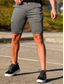 cheap Chino Shorts-Men&#039;s Shorts Chino Shorts Bermuda shorts Pocket Plaid Comfort Breathable Outdoor Daily Going out Cotton Blend Fashion Streetwear Black Yellow
