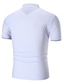 voordelige Casual T-shirts voor heren-Voor heren T-shirt Effen V-hals Straat Vakantie Korte Mouw Kleding Modieus Sport Basic