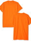 abordables T-shirts décontractés pour hommes-Homme T shirt Tee T-shirt Plein Col Ras du Cou Plein Air Vacances Manches courtes Poche avant Vêtement Tenue Design basique Moderne contemporain
