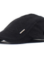 お買い得  メンズハット-男性用 帽子 ベレー帽 ハンチング カラーブロック ブラック