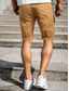 cheap Chino Shorts-Men&#039;s Shorts Chino Shorts Bermuda shorts Pocket Plain Comfort Breathable Outdoor Daily Going out 100% Cotton Fashion Streetwear Blue Green