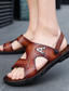 cheap Men&#039;s Sandals-Men&#039;s Unisex Sandals Comfort Sandals Casual Beach Outdoor Daily EVA(ethylene-vinyl acetate copolymer) Breathable Brown Summer Spring