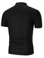 baratos Camisetas masculinas casuais-Homens Camiseta T-shirt Tecido Decote V Rua Férias Manga Curta Roupa Moda Desporto Básico