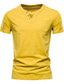 ieftine Tricouri casual pentru bărbați-Bărbați Tricou Tee Top Simplu În V Stradă Vacanță Mânecă scurtă Buzunar frontal Îmbrăcăminte Designer De Bază Contemporan modern