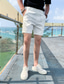 ieftine Pantaloni scurți pentru bărbați-Bărbați Pantaloni Scurți Pantaloni scurti chino Bermude Buzunar Simplu Confort Respirabil În aer liber Zilnic Ieșire 100% Bumbac Modă Casual Negru Alb