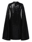 voordelige Jurken met pailletten-dames gouden jurk pailletten jurk feestjurk mini jurk zilver zwart lange mouw effen pailletten lente herfst winter ronde hals elegante feest winterjurk 2023 s m l xl xxl