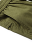 voordelige Cargoshorts-Voor heren Cargoshorts Korte broek Linnen korte broek Flap zak Effen Comfort Ademend Buiten Dagelijks Uitgaan Modieus Streetwear Zwart Wit