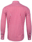 cheap Men&#039;s Button Up Shirts-Men&#039;s Shirt Casual Shirt Button Up Shirt Checked Shirts Light Coffee Black Pink Red Blue Long Sleeve Plaid / Check Lapel Vacation Street Print Clothing Apparel Polyester Fashion Leisure Hawaiian