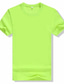 abordables Camisetas casuales de hombre-camiseta de hombre camiseta color sólido cuello redondo calle ropa de uso diario ropa algodón clásico y atemporal