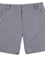 billige Herreshorts-Herre Shorts Chino shorts Bermuda shorts Lomme Vanlig Komfort Åndbart udendørs Daglig I-byen-tøj 100 % bomuld Mode Afslappet Sort Hvid