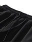 preiswerte Cargohosen-Herren Cargohose Cargohosen Cargohose Jogginghose Jogger Hose Hosen Abgeschnittene Hose Kordelzug Elastische Taille Multi Pocket Buchstabe Komfort tragbar Casual Täglich Festtage Sport Modisch