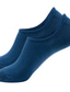 voordelige heren sokken-Voor heren 10 paren Onzichtbare Sokken Zwart Wit Kleur Effen Casual Dagelijks Medium Zomer Lente Herfst Stijlvol Traditioneel / Klassiek