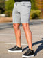 preiswerte Chino Bermuda Shorts-Herren Shorts Kurze Hosen Chino Bermuda Shorts Bermudas Tasche Streifen Komfort Atmungsaktiv Outdoor Täglich Ausgehen Baumwollmischung Modisch Strassenmode Hellgrau Dunkelgray