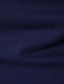 baratos polo clássico-Homens Camiseta Polo Camisa de golfe Ao ar livre Diário Lapela Manga Curta à moda Básico Bloco de cor Listra Frente do botão Imprimir Verão Primavera Preto Branco Azul Escuro Cinzento Camiseta Polo