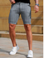 cheap Chino Shorts-Men&#039;s Shorts Chino Shorts Bermuda shorts Pocket Stripe Comfort Breathable Outdoor Daily Going out Cotton Blend Fashion Streetwear Light Grey Dark Gray
