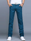 tanie Chinosy-męskie kolorowe spodnie dorywczo spodnie chino proste spodnie slim jednolity kolor;