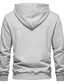 cheap Basic Hoodie Sweatshirts-Men&#039;s Hoodie Pullover Hoodie Sweatshirt Outerwear Black White Army Green Navy Blue Light Grey Hooded Plain Drawstring Sports &amp; Outdoor Casual Going out Hot Stamping Cotton Basic Casual Spring Fall