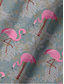 ieftine polo 3d-Bărbați Tricou POLO Cămașă de golf Flamingo Imprimeu Grafic Răsfrânt Gri În aer liber Stradă Mânecă scurtă Buton în jos Imprimeu Îmbrăcăminte Sport Modă Șic Stradă Designer