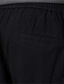 billige Cargobukser-Herre Cargo-bukser Bukser Snørelukning Elastisk Talje Multi lomme Bogstaver Komfort Påførelig Afslappet Daglig Ferie Sport Mode Sort Grøn