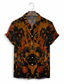 billige Skjorter med tryk til mænd-Herre Skjorte Hawaii skjorte Grafisk Hawaiiansk Aloha Design Aftæpning Gul Blå Lilla Trykt mønster Afslappet Daglig Kortærmet 3D-udskrivning Tøj Mode Designer Klassisk Afslappet