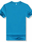 preiswerte Lässige T-Shirts für Herren-Herren-T-Shirt T-Shirt Volltonfarbe Rundhals Street Daily Wear Kleidung Bekleidung Baumwolle klassisch &amp; zeitlos