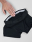 cheap Men&#039;s Underwear-Men&#039;s 3 Pack Boxer Briefs Underwear Brief Underwear Boxer Shorts Cotton Breathable Plain Black Multi color