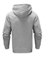 cheap Basic Hoodie Sweatshirts-Men&#039;s Hoodie Gray Hooded Plain Sports &amp; Outdoor Daily Sports Hot Stamping Designer Basic Casual Spring &amp;  Fall Clothing Apparel Hoodies Sweatshirts