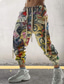 abordables pantalones deportivos gráficos-Hombre Pantalones de Deporte Persona que practica jogging Pantalones Correa Cintura elástica Impresión 3D Abstracto Estampados Comodidad Deporte Casual Diario Mezcla de Algodón Ropa de calle Design