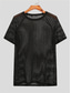 ieftine Tricouri casual pentru bărbați-Bărbați Tricou Tee Top Simplu Stil Nautic Stradă Vacanță Mânecă scurtă Croșetat Îmbrăcăminte Modă Designer De Bază