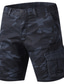 billige Cargoshorts-Herre Shorts med lommer Trekking-shorts Multi lomme Camouflage Komfort Påførelig Knælængde Afslappet Daglig Ferie Bomuldsblanding Sport Mode Gul militærgrøn