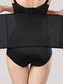 billige Korsetter-kvinner plus size shapewear midje trener kroppsformer ren farge sport enkelt uformelt hjem daglig gå ut polyester pustende sommer vår hjemmeantrekk