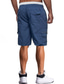 baratos Calcões Bermuda Cargo-Homens Bermuda Cargo Shorts casuais Bolsos Tecido Conforto Respirável Ao ar livre Diário Para Noite Moda Casual Preto Azul