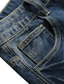 abordables Shorts décontractés-Homme Jeans Short en jean short jean Poche Déchiré Plein Confort Respirable du quotidien Sortie Mode Décontractées Noir Bleu