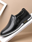cheap Men&#039;s Slip-ons &amp; Loafers-Men&#039;s Loafers &amp; Slip-Ons Comfort Shoes Outdoor Daily Microfiber Breathable Black / White Black White Summer