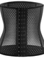 billige Korsetter-kvinner plus size shapewear midje trener kroppsformer ren farge sport enkelt uformelt hjem daglig gå ut polyester pustende sommer vår hjemmeantrekk